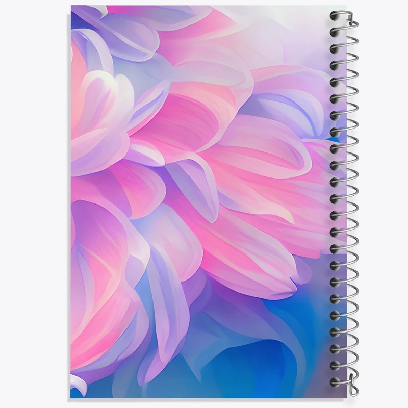 دفتر شطرنجی 50 برگ خندالو طرح گلبرگ گل کد N5881