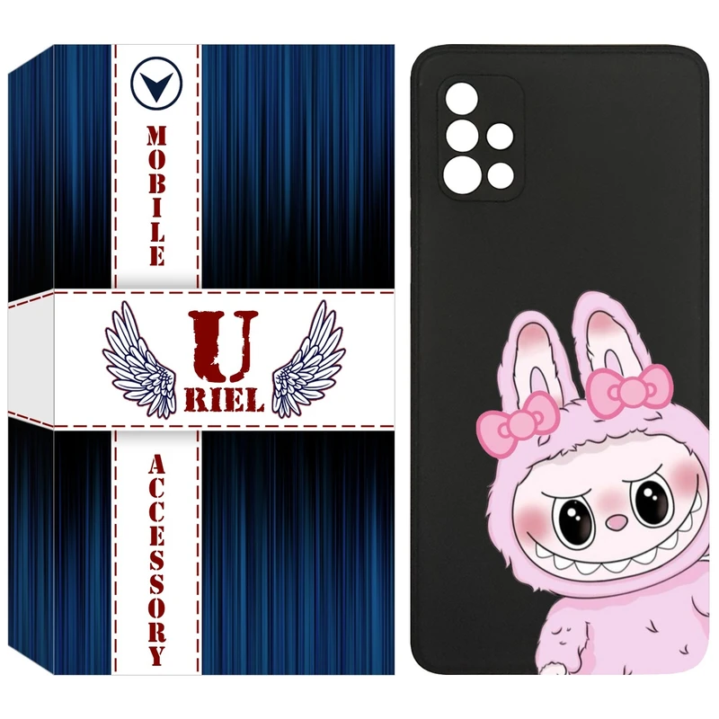 کاور یوریل مدل KSH کد 118 طرح عروسک لبوبو مناسب برای گوشی موبایل سامسونگ Galaxy A51
