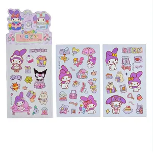 برچسب مدل برش خورده طرح ملودی و کرومی کد 555 بسته 3 عددی