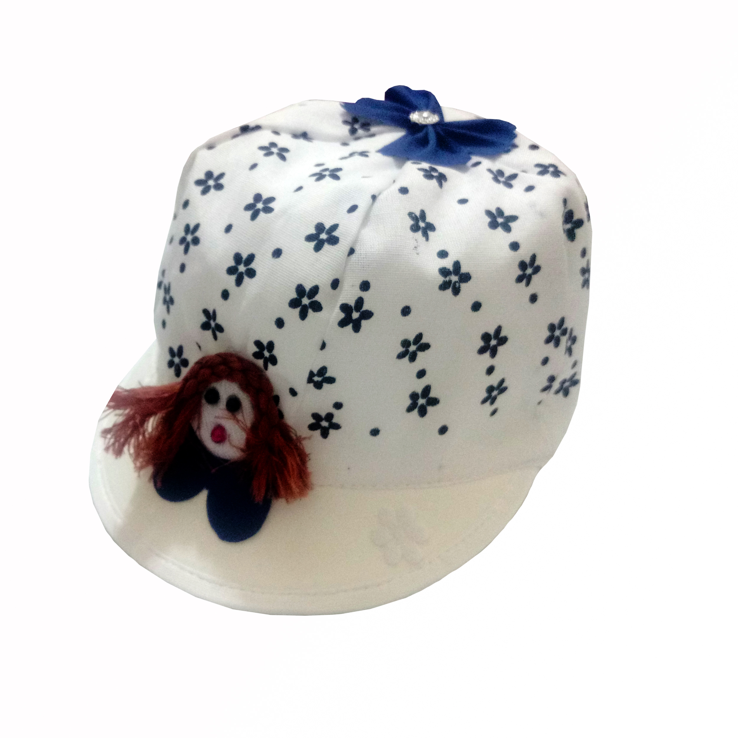 کلاه کپ بچگانه مدل عروسکی کد 1400b