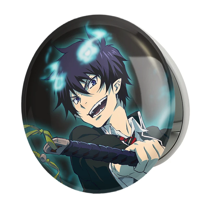 آینه جیبی خندالو طرح رین انیمه جنگیر آبی مدل تاشو کد 16377 