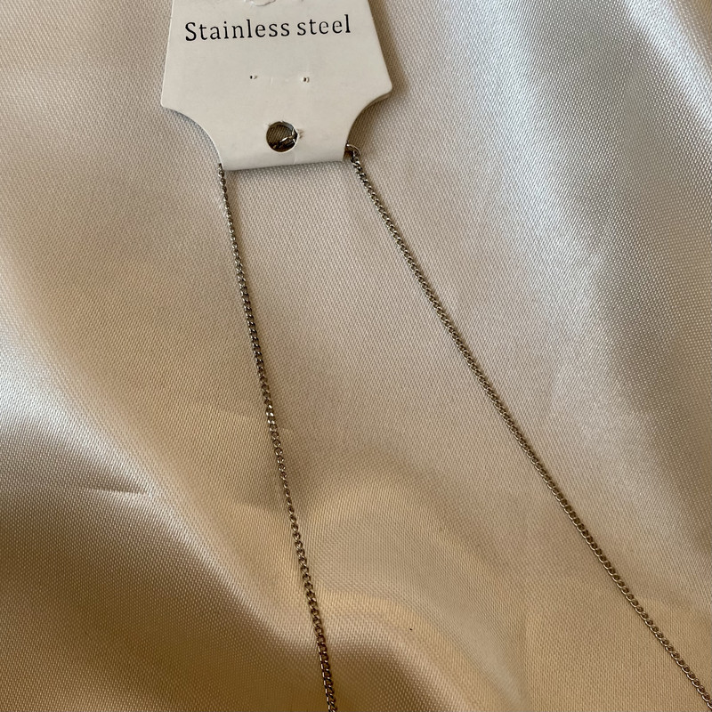 زنجیر زنانه مدل ریز کد N14