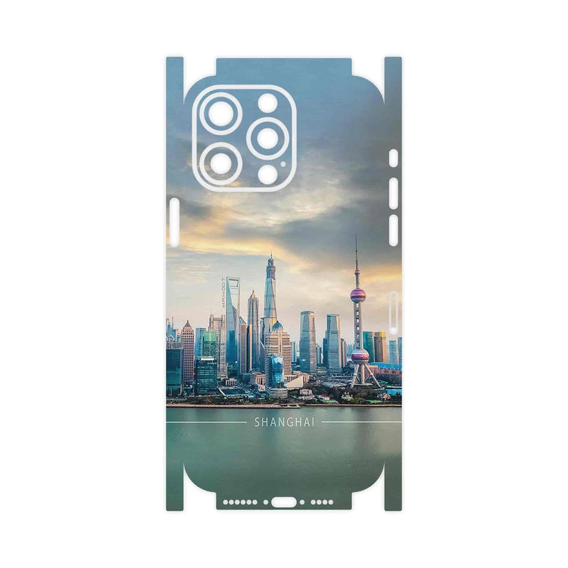 برچسب پوششی ماهوت مدل Shanghai_City-FullSkin مناسب برای گوشی موبایل اپل iPhone 15 Pro Max