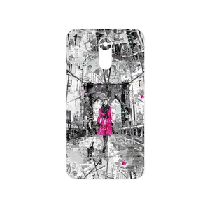 MAHOOT Collage of Catwalk Bridge Cover Sticker for LG Stylus 3