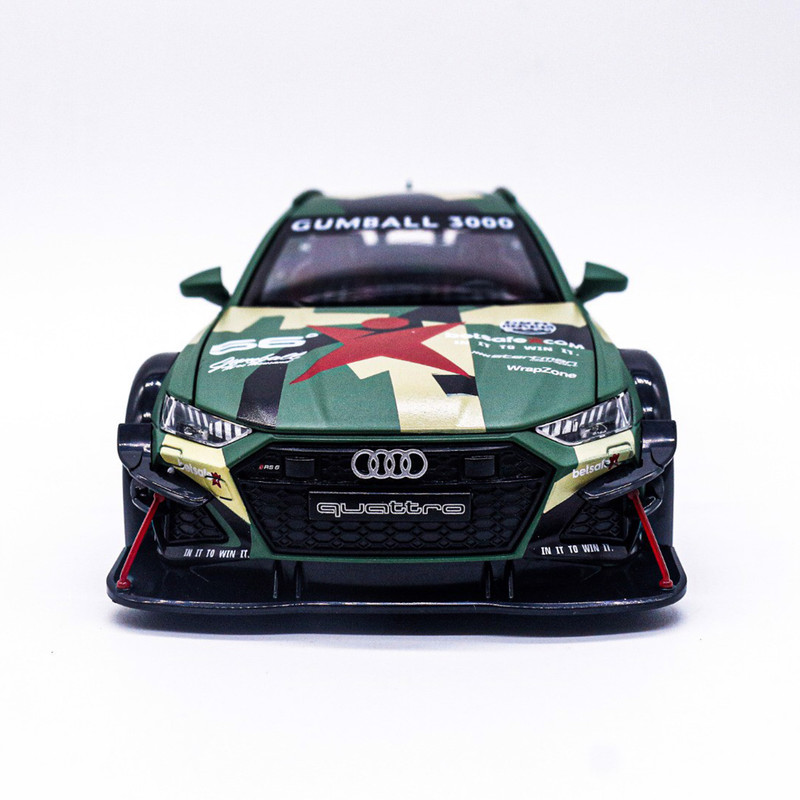 ماشین بازی مدل فلزی عقبکش آئودی AUDI RS6