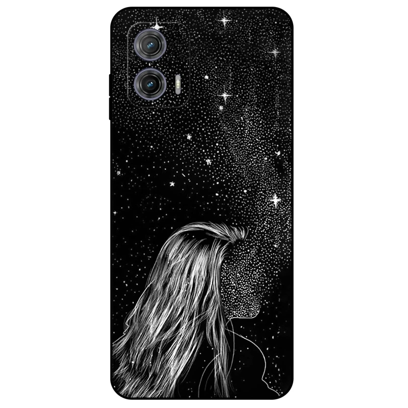 کاور مگافون طرح دخترانه مدل 8264 مناسب برای گوشی موبایل موتورولا Moto G73 5G