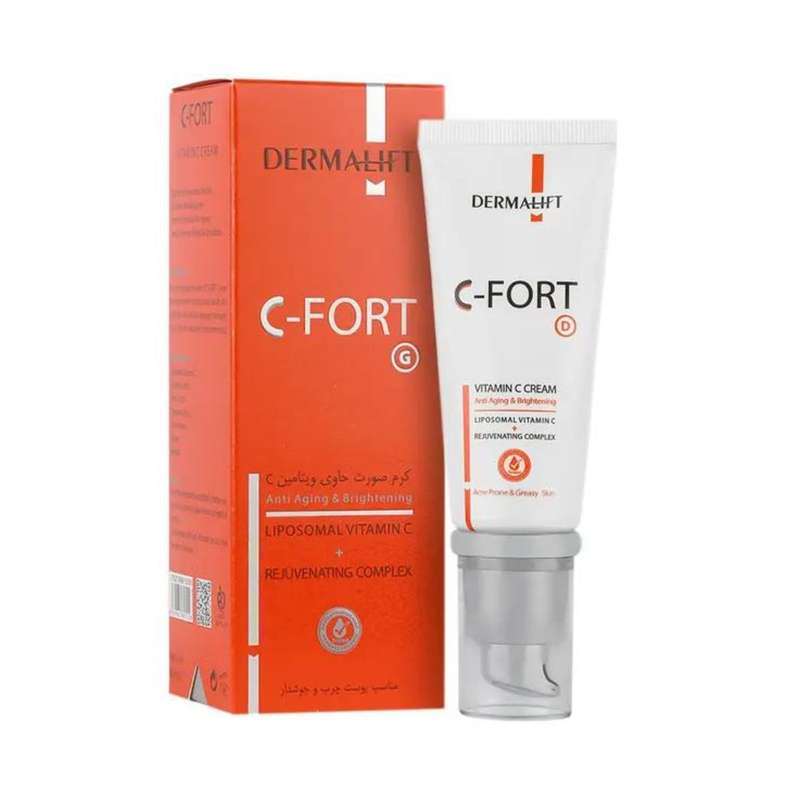 کرم روشن کننده درمالیفت مدل سی فورت حجم 40 میلی لیتر