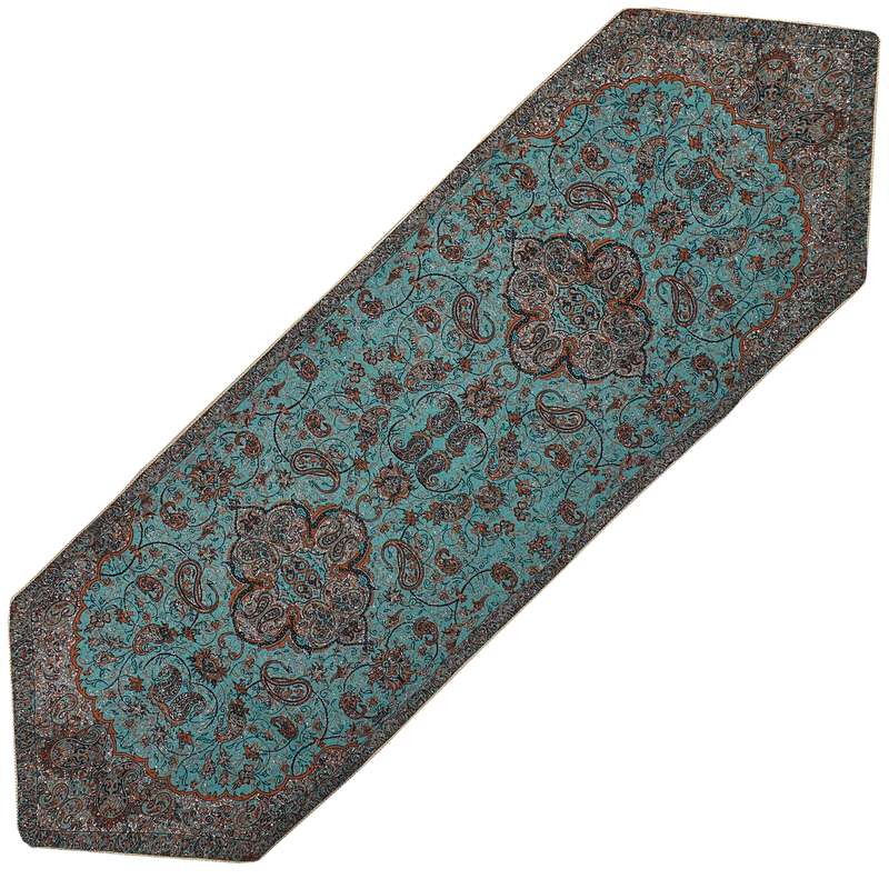 رومیزی ترمه مدل شاه عباسی کد S156
