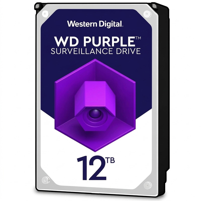 خرید و قیمت هارددیسک اینترنال وسترن دیجیتال مدل Purple WD121PURZ ظرفیت 12 ترابایت