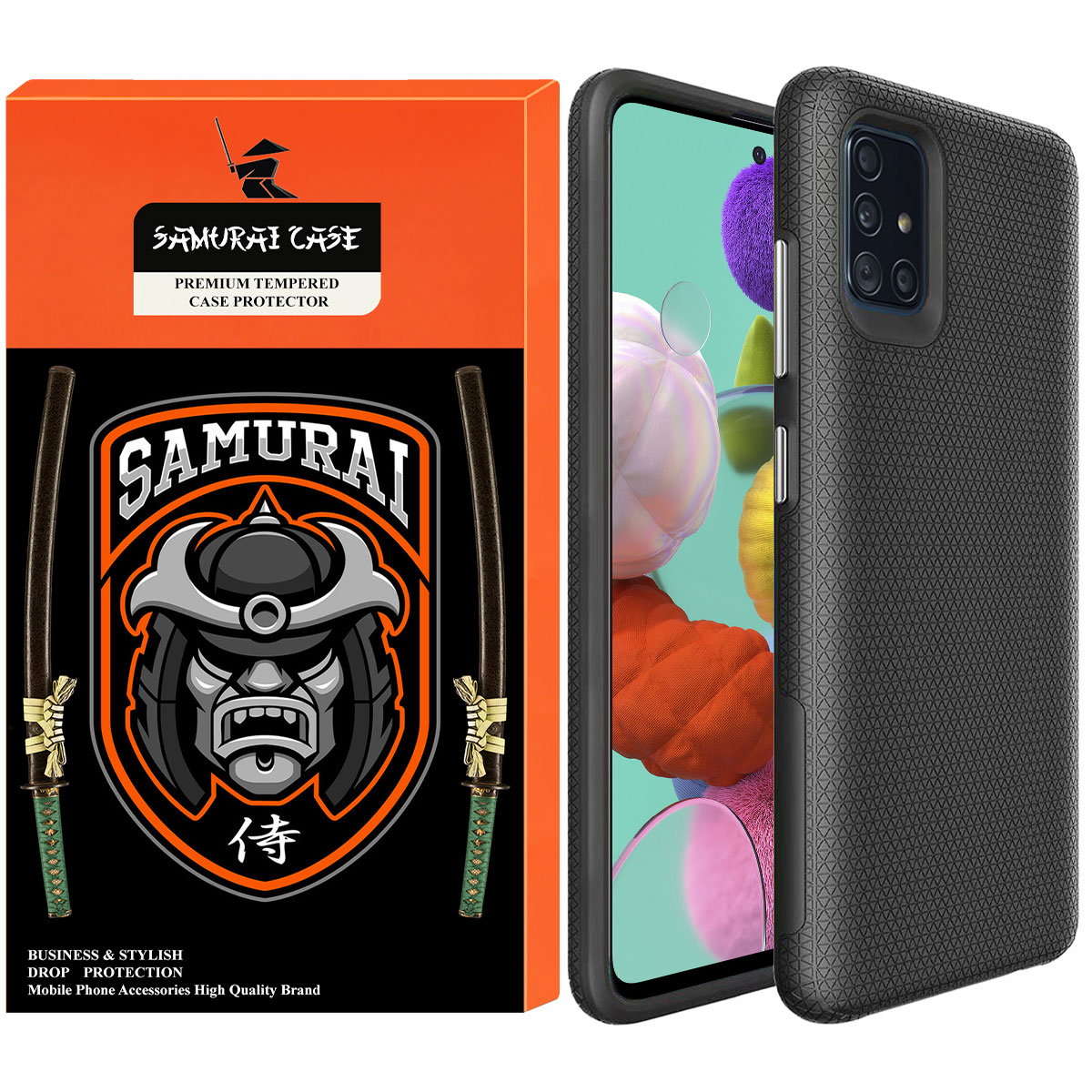 کاور سامورایی مدل Tri-C4 مناسب برای گوشی موبایل سامسونگ Galaxy A51