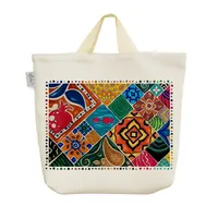 ساک خرید خندالو طرح کاشی کد 253 