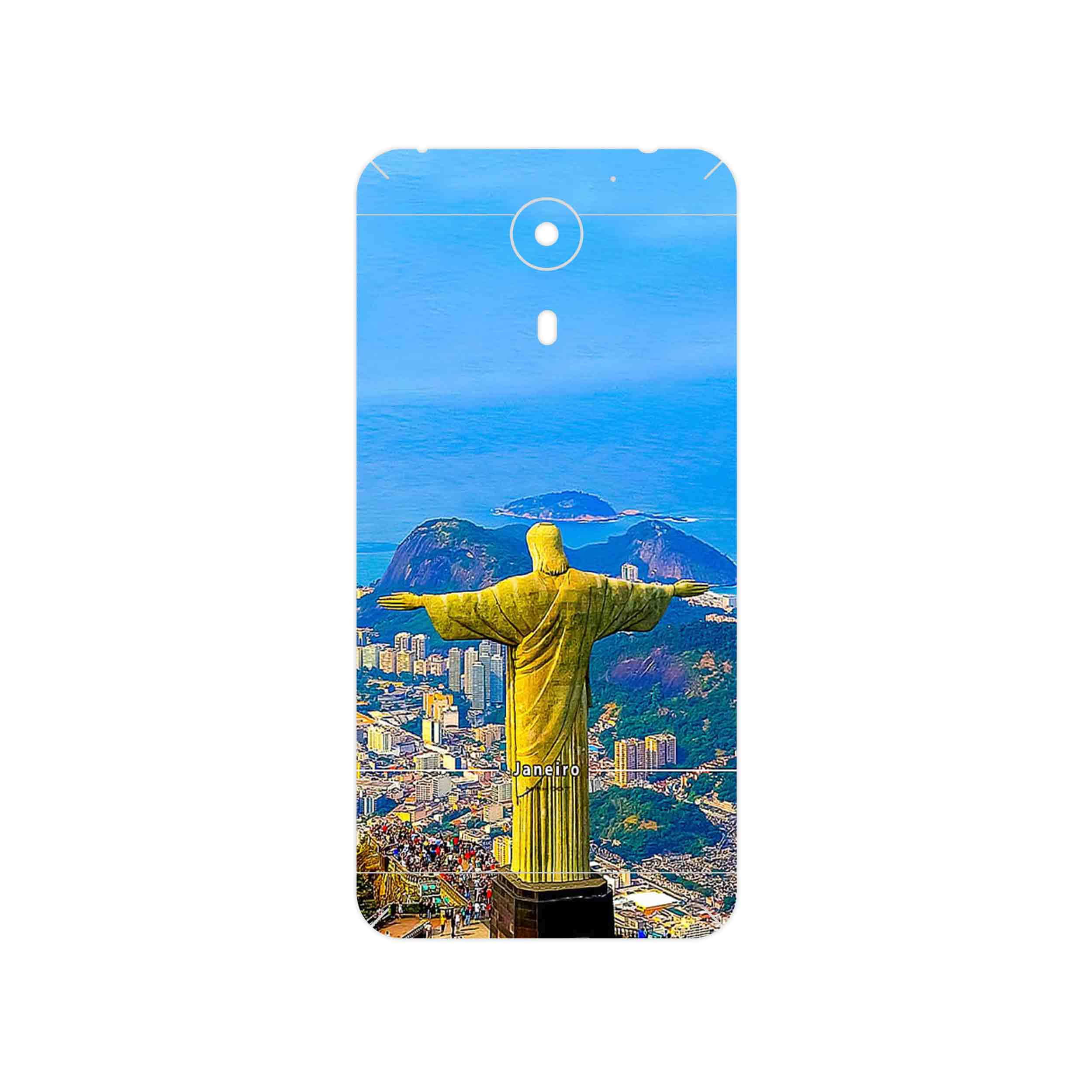 برچسب پوششی ماهوت مدل City of Rio de Janeiro مناسب برای گوشی موبایل یومی Plus