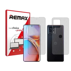Remax HyMTT model matte screen protector suitable for Motorola Edge plus (2023) mobile phone along with the back protector