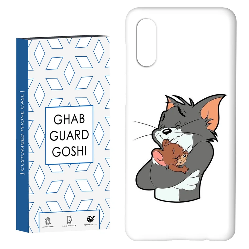 کاور قاب گارد گوشی طرح تام و جری کد Dimo-721 مناسب برای گوشی موبایل سامسونگ Galaxy A02 / M02