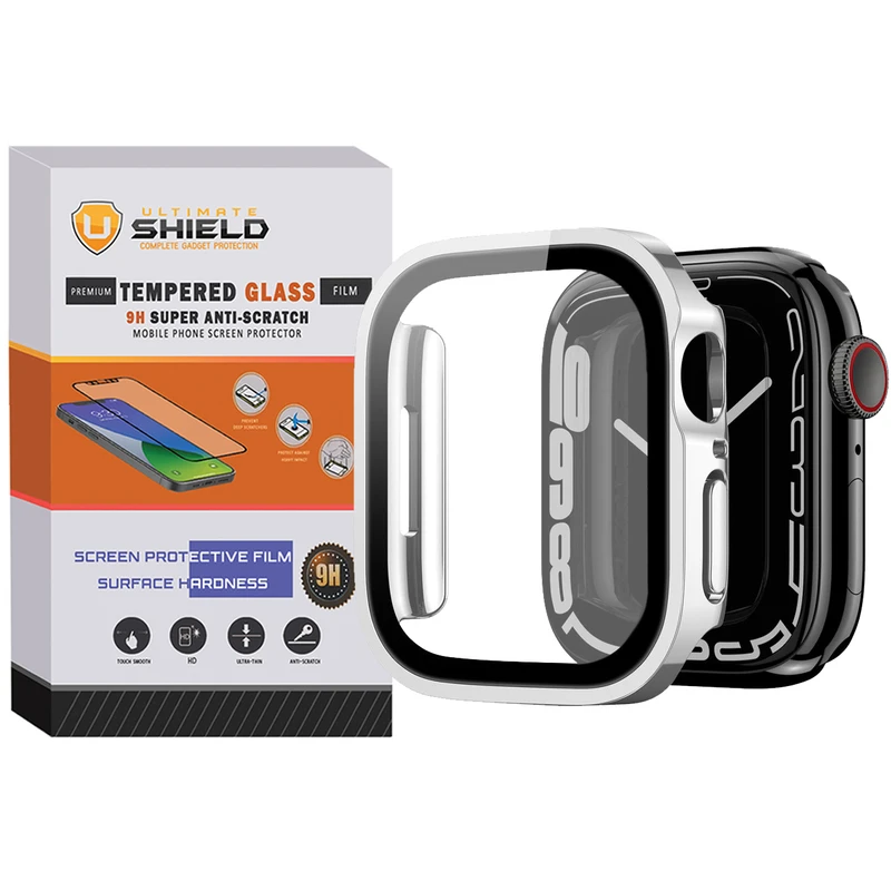 کاور آلتیمیت شیلد مدل GUARD-UL مناسب برای اپل واچ Series 7 Aluminum 41mm / Series 8 Aluminum 41mm / Series 9 Aluminum 41mm