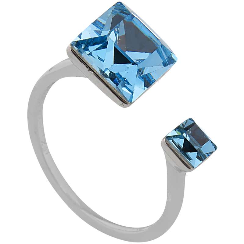 انگشتر زنانه سواروسکی مدل مربع خاص کد 19008