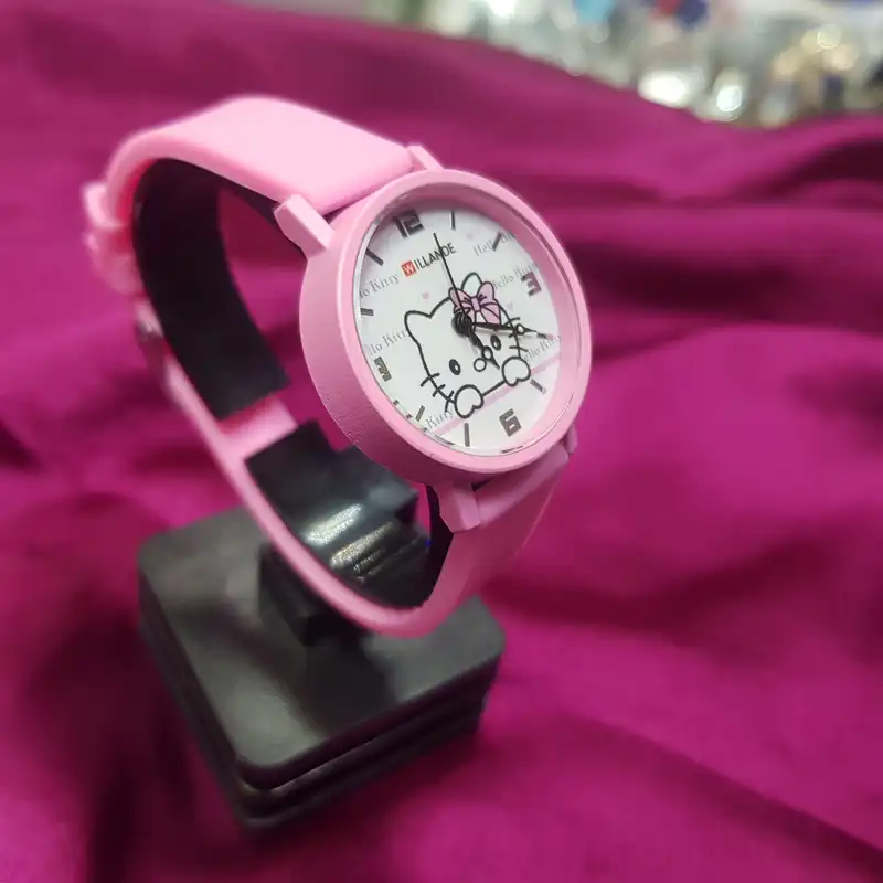 ساعت مچی عقربه ای دخترانه مدل کیتی کد 83