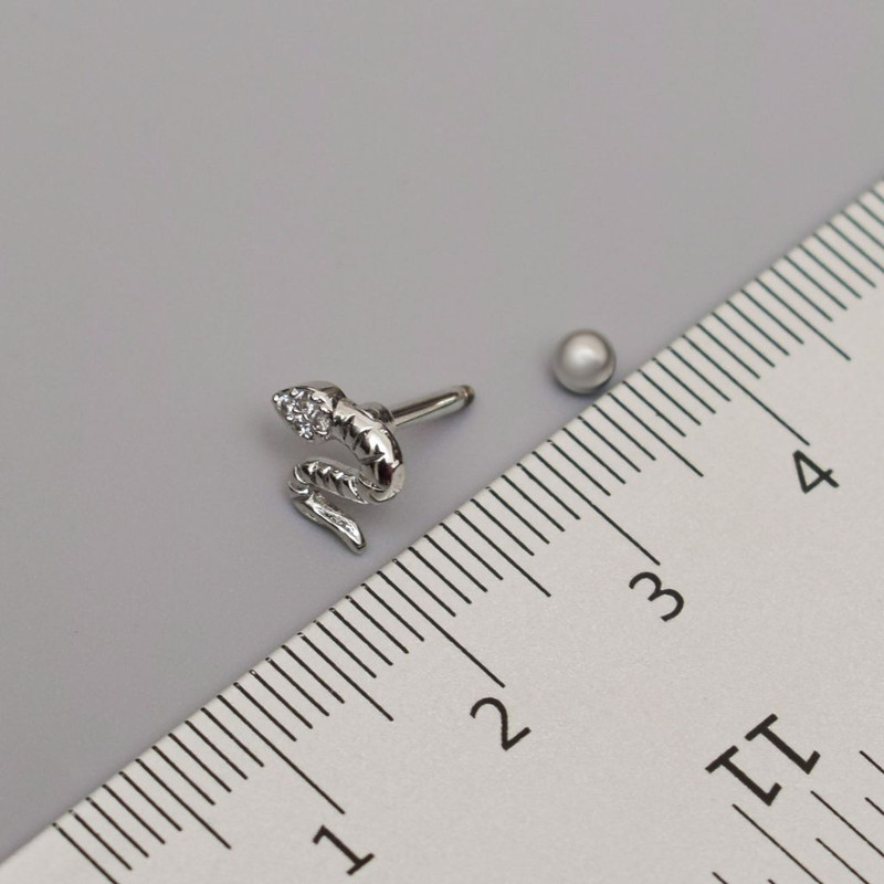 پیرسینگ گوش زنانه پایتخت مدل PS361_A پیرسینگ گوش زنانه پایتخت مدل PS361_A