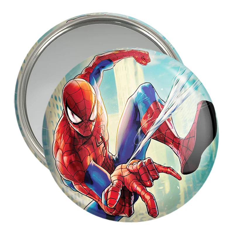 آینه جیبی خندالو مدل مرد عنکبوتی Spider Man  کد 2377
