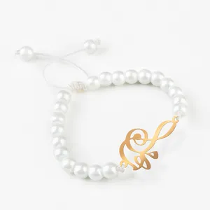 دستبند نقره گلمور طرح مهسا کد 04