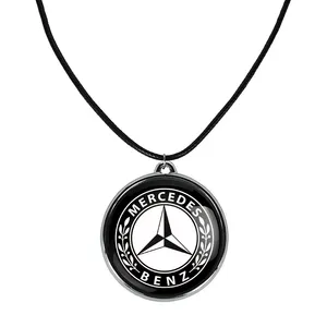 گردنبند خندالو مدل مرسدس بنز Mercedes Benz کد 2351223501