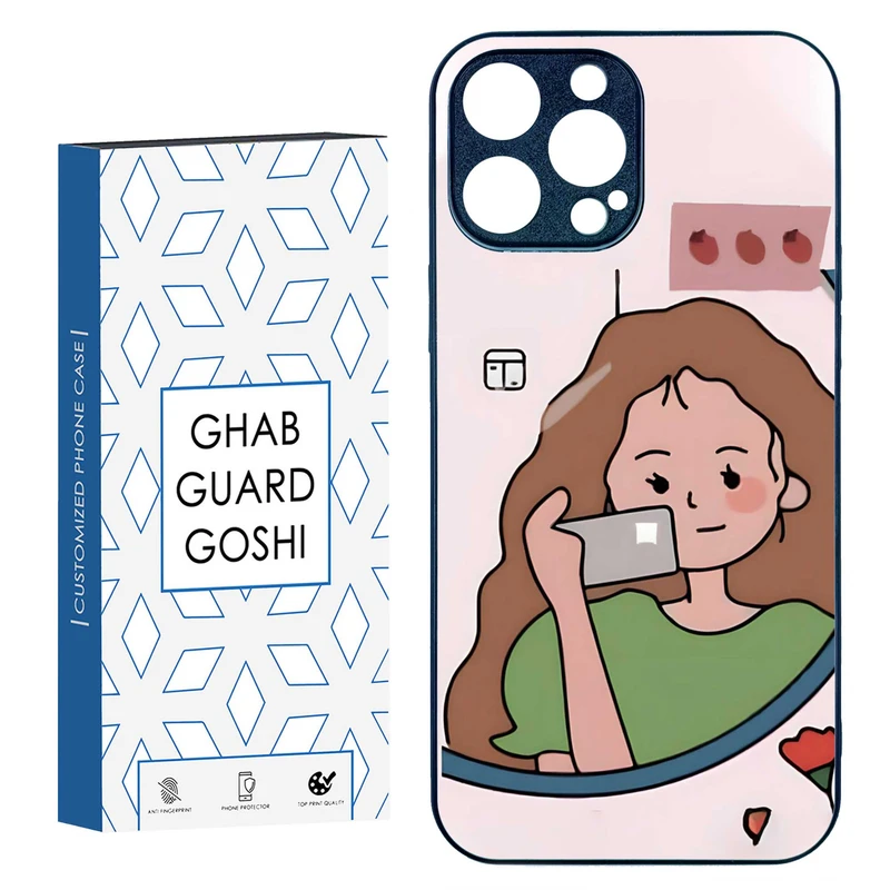 کاور قاب گارد گوشی طرح دخترانه  کد TPU-005 مناسب برای گوشی موبایل اپل IPHONE 15 PRO MAX