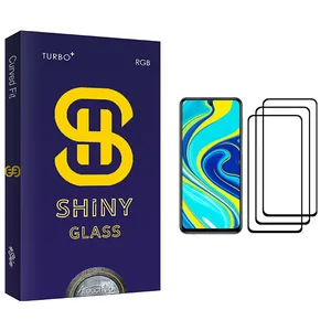 Atouchbo Shiny Glass Screen Protector For Xiaomi Redmi Note 9S Pack Of 3