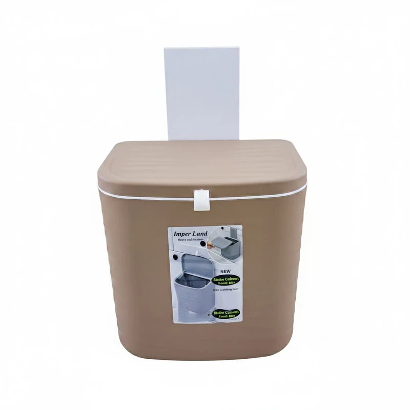 سطل زباله کابینتی امپرلند مدل دیاکو گنجایش 6 لیتر