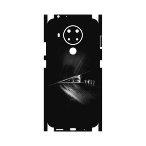 MAHOOT Black Portrait-FullSkin Cover Sticker for Nokia 5.4