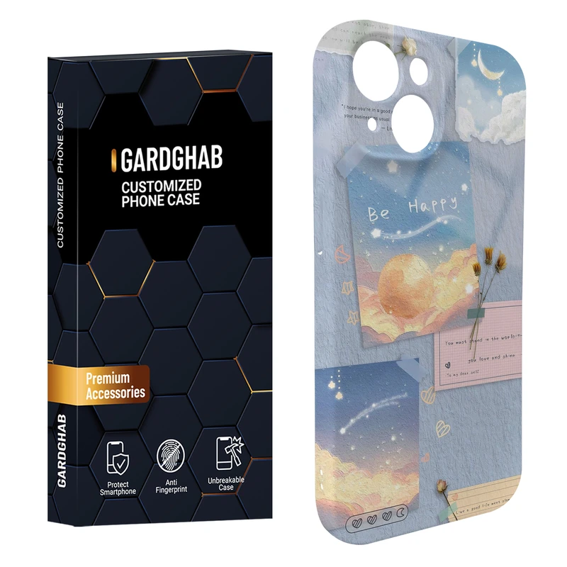 کاور گاردقاب مدل فانتزی مناسب برای گوشی موبایل اپل iPhone15 plus