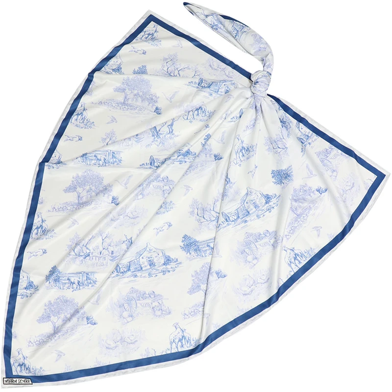 روسری زنانه مدل ابریشم توییل لاکچری کد ab500