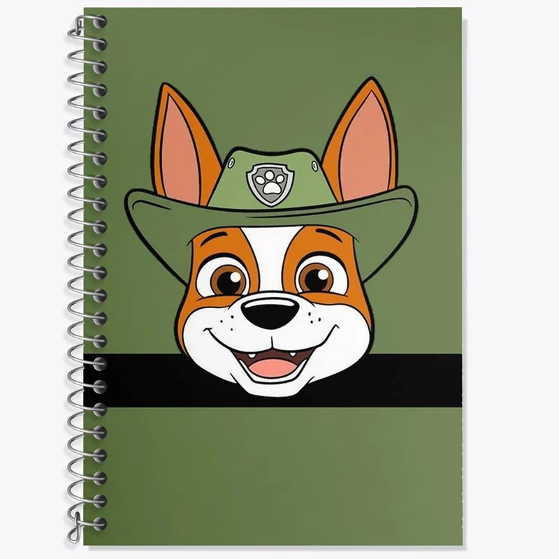 دفتر لغت 50 برگ خندالو مدل انیمیشن سگ های نگهبان کد 26920