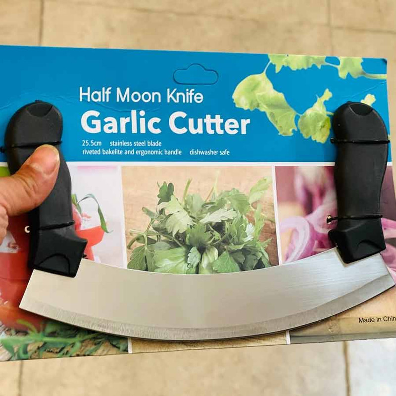 پیتزا بر مدل Garlic Cutter طرح هلالی