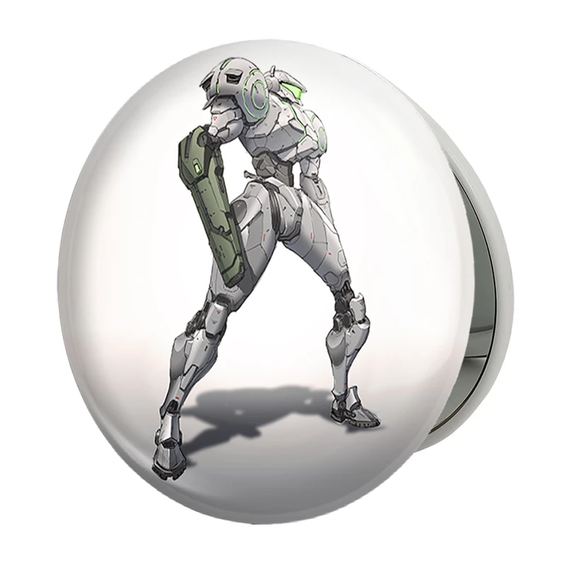 آینه جیبی خندالو طرح بازی متروید (Metroid) مدل تاشو کد 35656