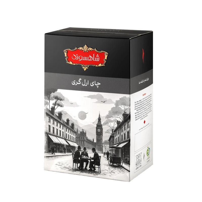 چای سیاه خارجی معطر ارل گری شاهسوند - 100 گرم 