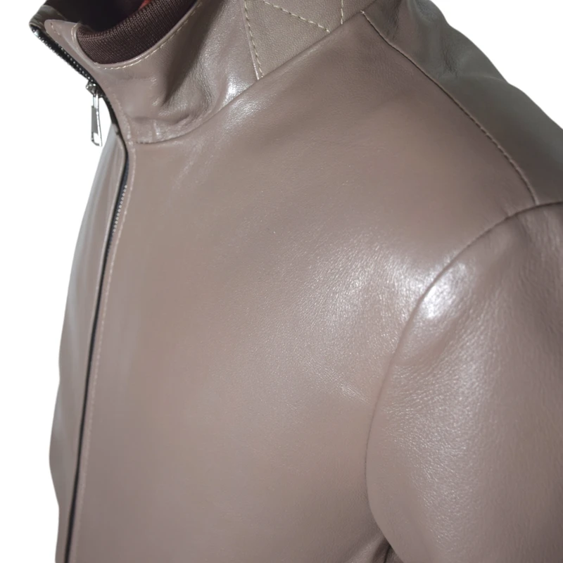 عکس شماره 10 : کت چرم مردانه چرمیران مدل fc1017