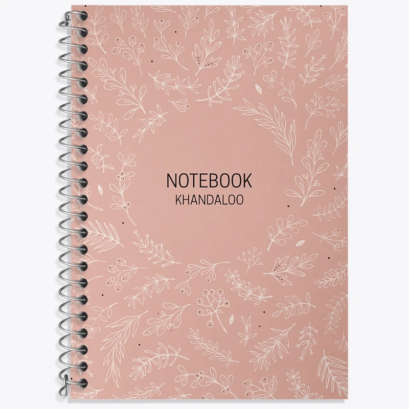 دفتر لغت 50 برگ خندالو طرح مینیمال کد N681