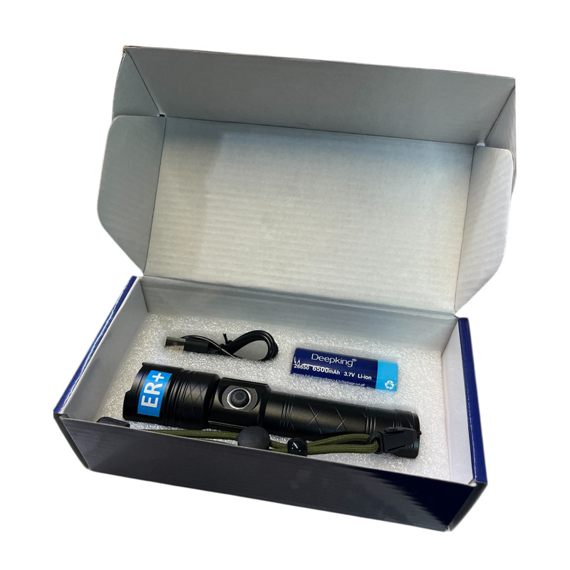 چراغ قوه دستی دیپکینگ مدل ER+DK-610 رنگ نور مهتابی