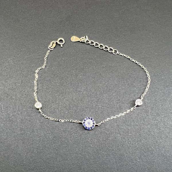 دستبند نقره زنانه مدل 05