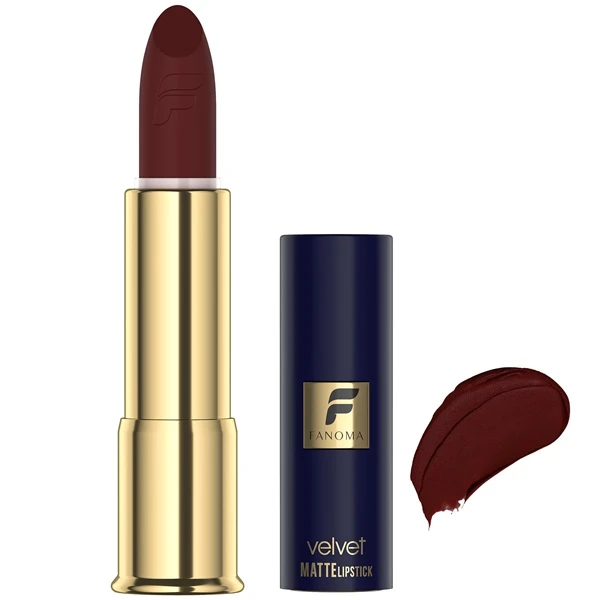 رژ لب جامد مات فانوما مدل VM رنگ جگری شماره 13