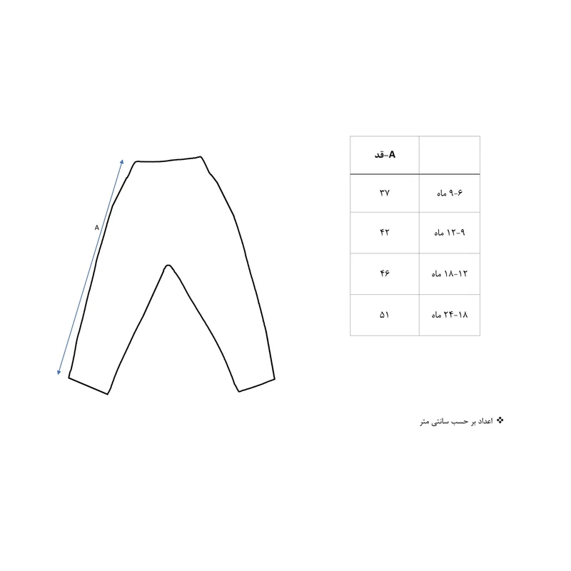 شلوار نوزادی مدل 101075 عکس شماره 2