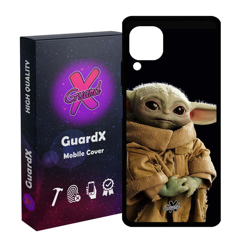 کاور گارد ایکس طرح بیبی یودا مدل Glass10469 مناسب برای گوشی موبایل هوآوی Nova 7i / Nova 6 SE / P40 Lite