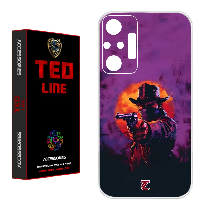 کاور تدلاین طرح رد دد ریدمپشن کد 1195 مناسب برای گوشی موبایل شیائومی Redmi Note 10 Pro / Note 10 Pro Max