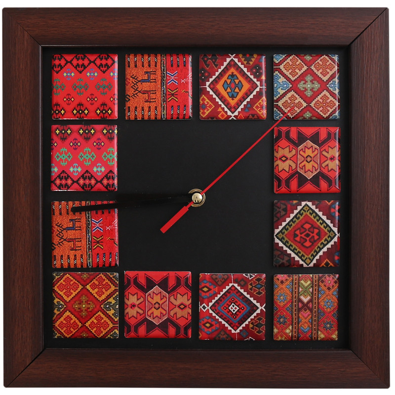 ساعت دیواری طرح کاشی کد PJ-340797