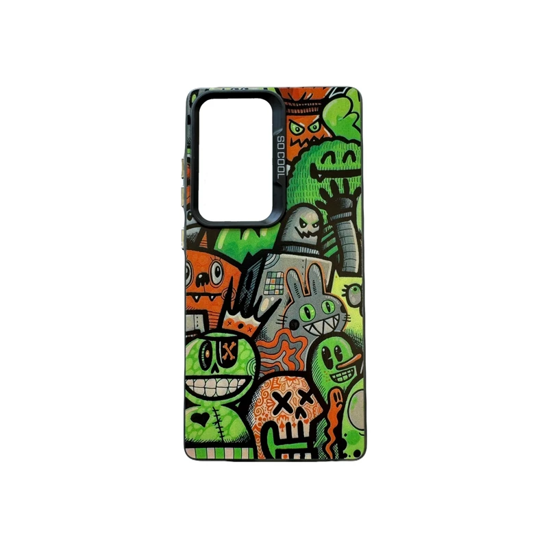 کاور مدل سوکول طرح عروسکهای کارتونی کد Cartoon90 مناسب برای گوشی موبایل سامسونگ Galaxy S24 Ultra