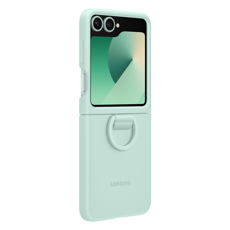 کاور سامسونگ مدل EF-PF741 مناسب برای گوشی موبایل سامسونگ Galaxy Z Flip6 به همراه آویز