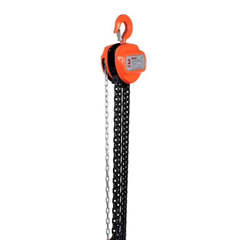 جرثقیل زنجیری رونیکس مدل RH-4105 ظرفیت 3 تن