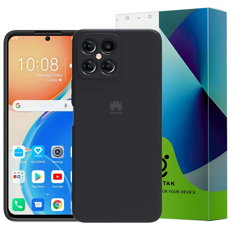 کاور قاب تک مدل SILICONE2 مناسب برای گوشی موبایل آنر X8 4G 