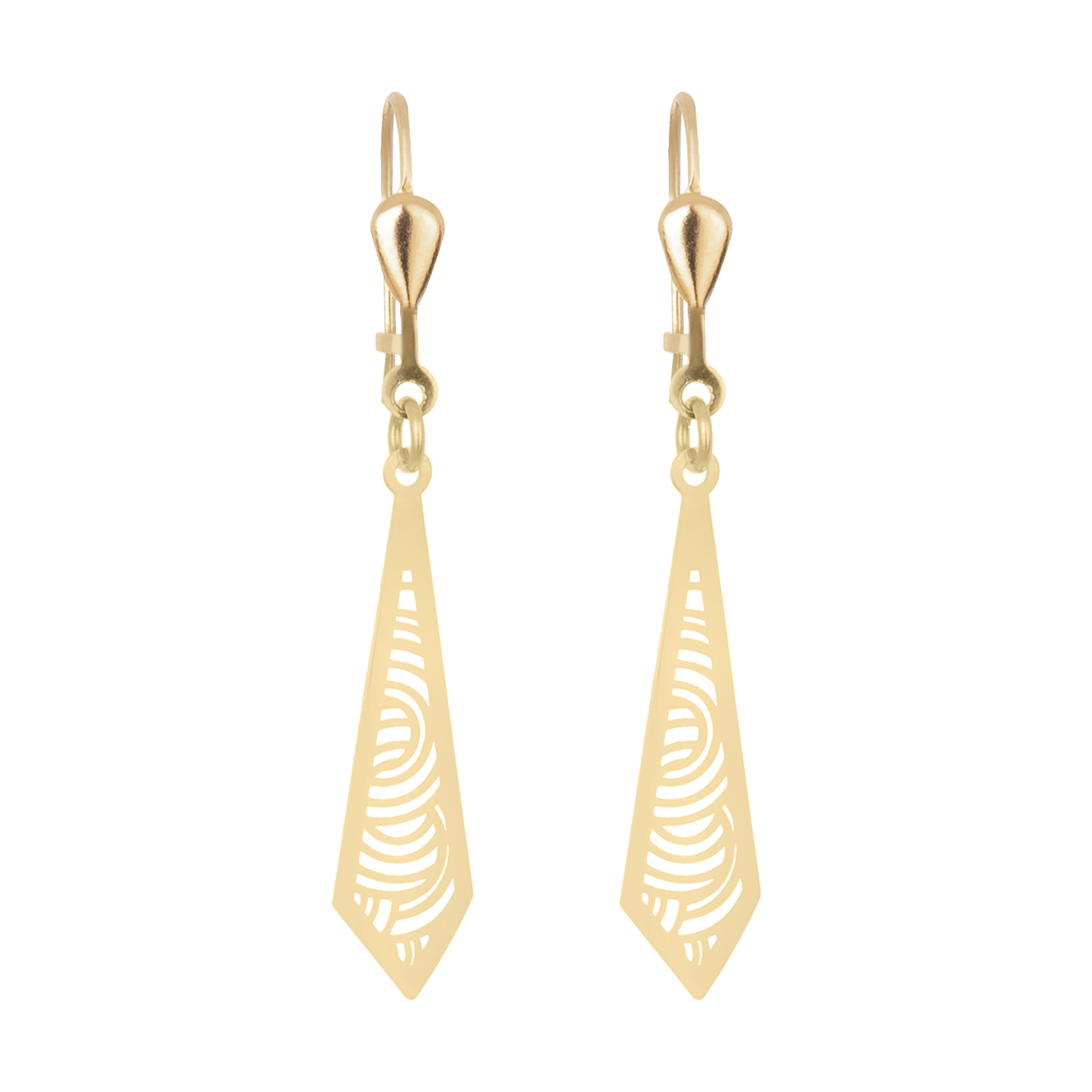 گوشواره طلا 18 عیار زنانه مایا ماهک مدل ME0938