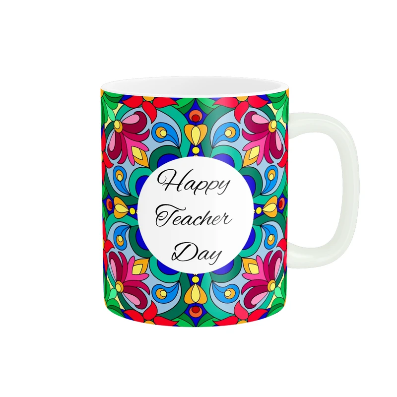 ماگ پاد آفرین مدل مناسبتی طرح روز معلم مبارک کد p8875